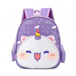 2023 new portable school bag for children aged 5-9, kindergarten ear school bag, cute cartoon school bag for boys and girls