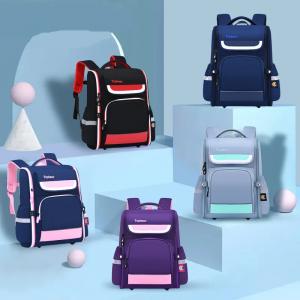 high quality polyester schoolbag 4 in 1 Children’s backpack large capacity OEM school bags for boys