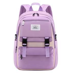 New backpack for boys and girls 6-12 years old light casual schoolbag for boys and girls