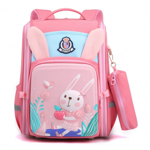 New product 3D backpack primary school students 2-5 grade boys and girls lightweight spine protection schoolbag