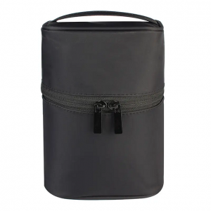 Portable Travel Storage Toiletry Handbag Essential oil Makeup bag Female style cylinder Cosmetic storage bag