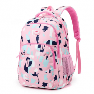 New school bag fashion backpack for primary school girls lightweight load reduction ridge protection 6-12 years old backpack