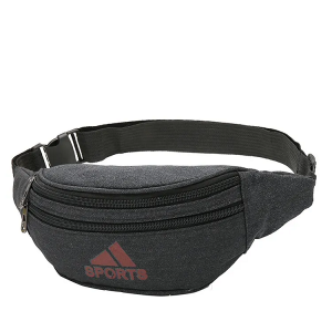 2023 new outdoor sport running large capacity waterproof canvas sports waist bag