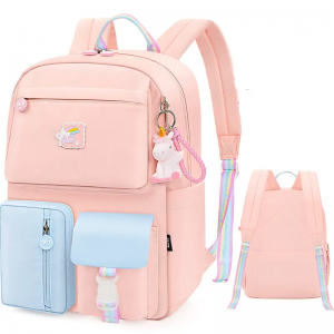 Factory Customized  new fashion primary school students’ school bag for grade 1 to Grade 3 to grade 6 boys and girls lightwe