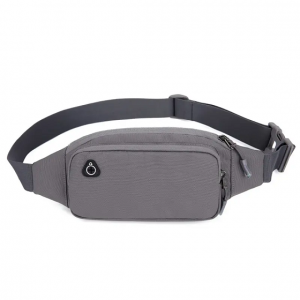 New leisure multifunctional large capacity waterproof nylon fabric waist bag