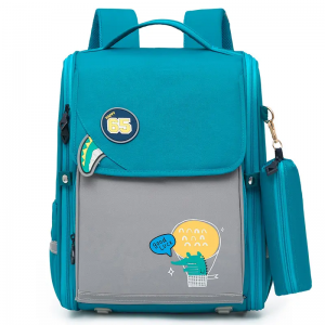 New 1-3 grade children primary school schoolbag female decompression weight cartoon foreign trade boy schoolbag wholesale