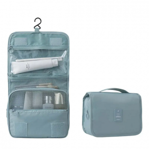 New large capacity multifunctional travel hook folding suspension toiletry and makeup bag