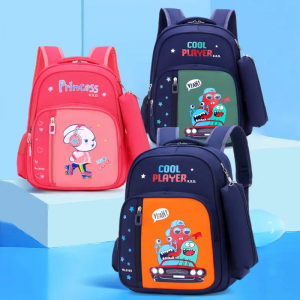 new children’s backpack unisex fashion cool school cartoon backpack school bag for girls 6-12 years bookbags