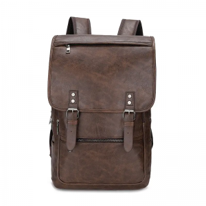 2023 Latest men’s business shoulder COMPUTER PU backpack