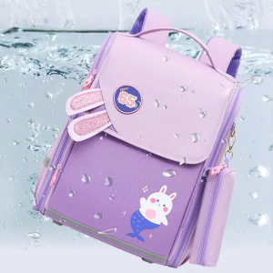 New 1-3 grade children primary school schoolbag female decompression weight cartoon foreign trade boy schoolbag wholesale