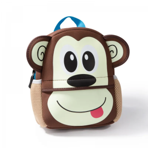 Manufacturer customized diving material Children’s schoolbag kindergarten cartoon backpack animal schoolbag