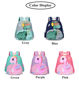 Kindergarten dinosaur out backpack school bags