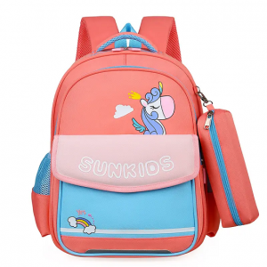 2023 new large capacity load reduction ridge protection primary school bag cartoon kindergarten children backpack