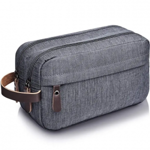 2023 New men’s toiletry bag retro Oxford cloth portable makeup bag waterproof portable business storage bag