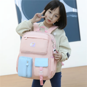 Tot sale nylon water splashing multifunctional high quality pendant colleague teenager backpack bags for girls