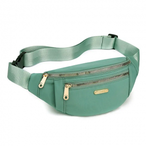 Nylon fabric Fanny pack for Women 2022 New stylish letter waist bag for women sports outdoor breast pack