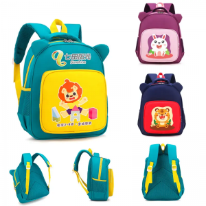 New cartoon children’s schoolbag customized load reduction chiropractic kindergarten schoolbag pupil backpack korean school bag