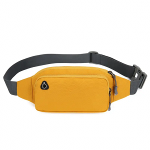 New leisure multifunctional large capacity waterproof nylon fabric waist bag