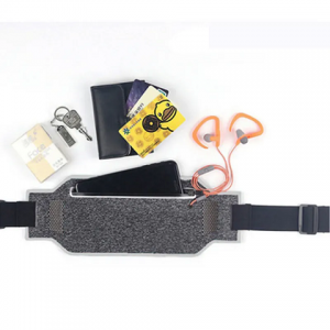 2023 new fashion outdoor running nylon waterproof and anti-theft waist bag belt