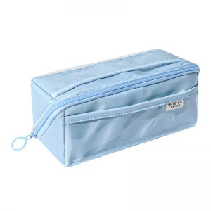 Japanese high capacity junior high school boys and girls with simple high appearance level pencil case