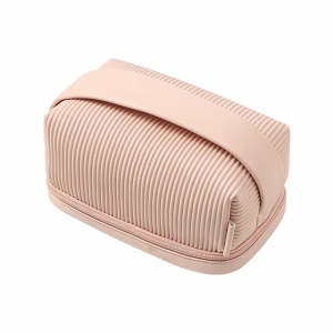 2023 New makeup bag large capacity female portable lipstick storage bag carry-on travel toiletry bag