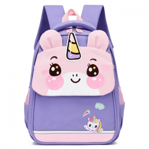 Cartoon schoolbag kindergarten dinosaur boy unicorn girl 4-8 years old spine protection children’s backpack