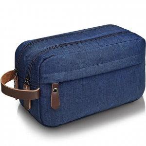 2023 New men’s toiletry bag retro Oxford cloth portable makeup bag waterproof portable business storage bag