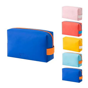 2023 new waterproof Pu wash bag outdoor travel cosmetics storage bag men’s and women’s hand-held cosmetic bag