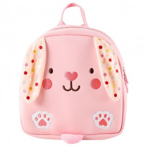 The new kindergarten bag diving fabric texture waterproof cartoon cross-border wholesale children’s backpack