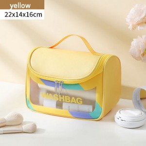 Female cosmetic bag large capacity portable senior sense 2023 new travel bag