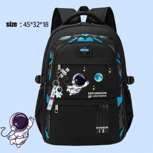 New schoolbag for primary school students 1-3-6 grade girls lightened load protection ridge waterproof children’s backpack