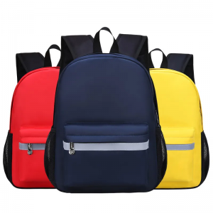 Factory Direct Primary School Students Rucksack Oxford Material Backpack Bag for kids children school bag material